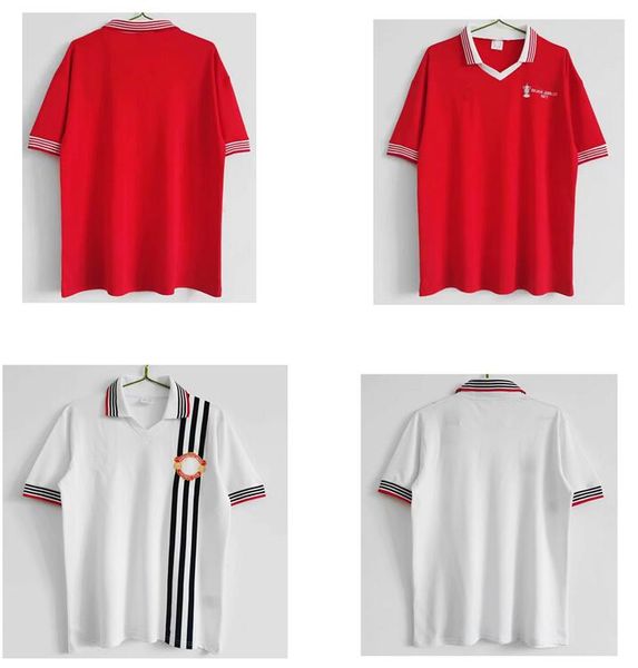 

1977 1978 vintage soccer jerseys classic ronaldo rooney saha coppell retro 77 78 manchester home away men football shirt nani man utd ght, Black;yellow