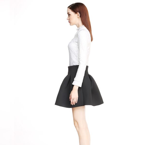 

big yards dresses large women's y autumn and winter thin versatile pleated