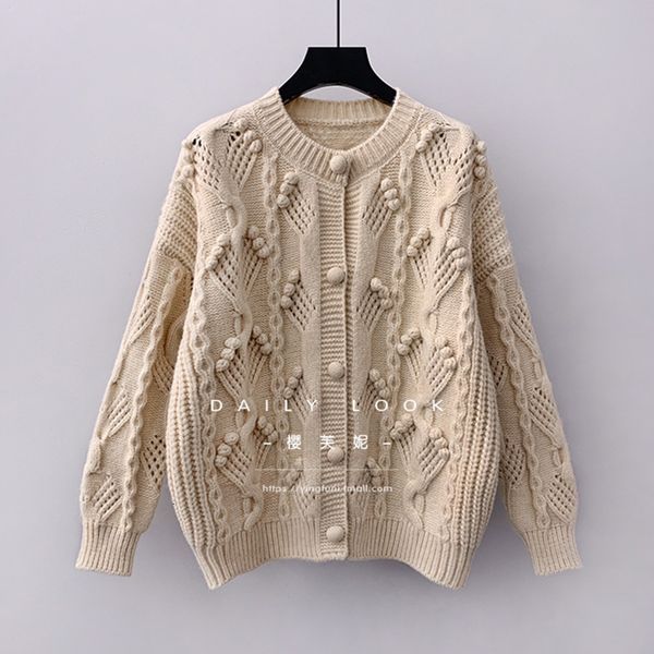 

women's sweaters hollow blue outward cardigans female autumn round collar button up sweater vest ladies fashion s82 8x3d, White;black
