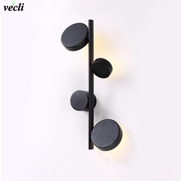 

modern indoor wall sconce lights fixture nordic bedside lamps bedroom living room lighting hallway background decor lamp