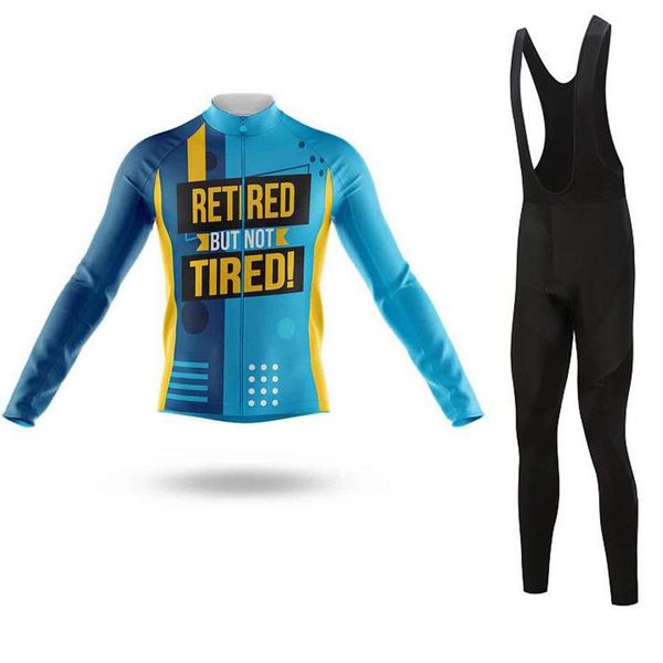 

racing sets 2021 long sleeves autumn men cycling jerseys mtb bike ropa ciclismo cycle sportswear pro team clothing blue, Black;blue