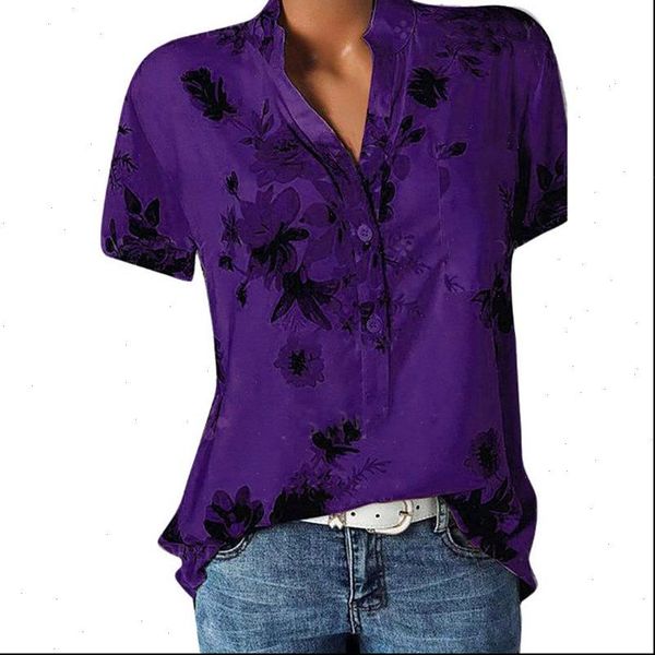 

fashion women shirt womens casual woman loose large size short sleeve drop, White