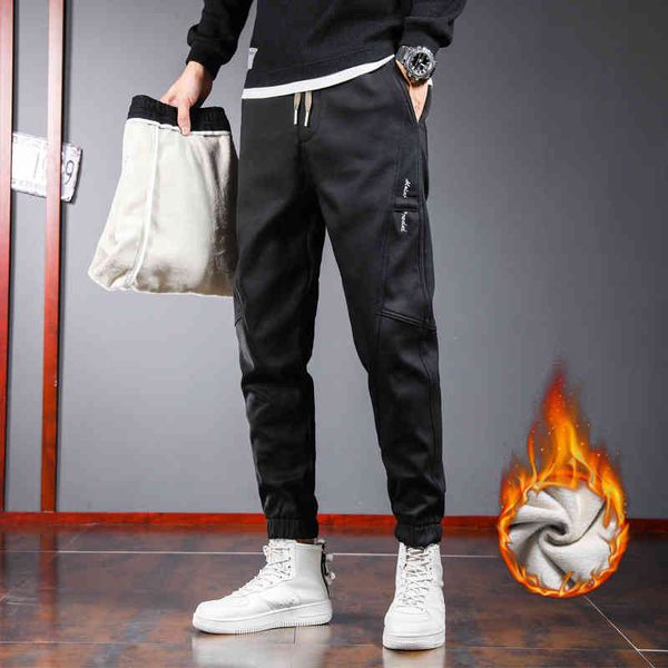 

jeans 2021 autumn and winter new casual loose trend trendy men's, Blue