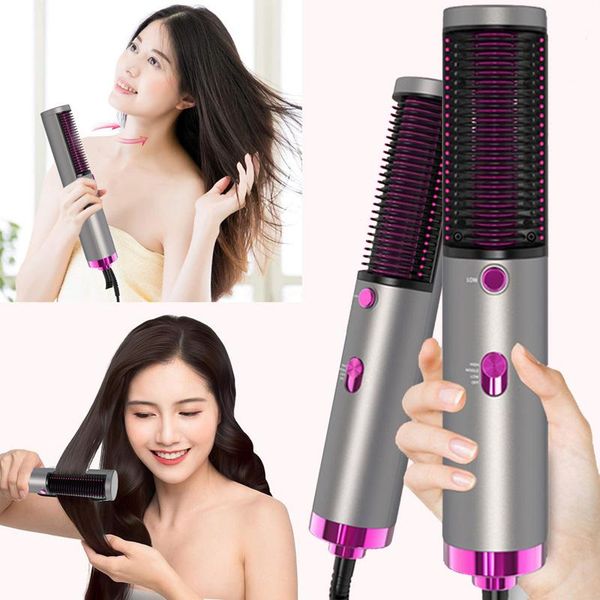

electric hair brushes infrared brush private label air pick comb one step dryer fast straightener volumizer