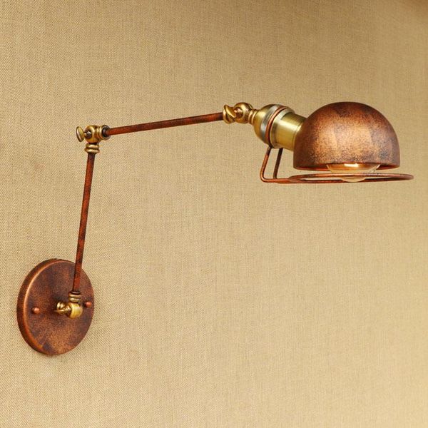 

wall lamps iwhd loft retro vintage light fixtures swing long arm lamp sconce applique murale wandlamp
