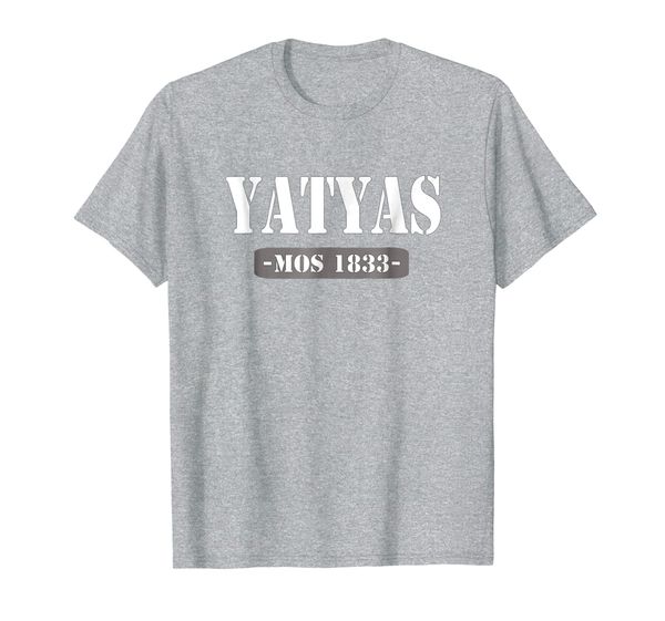 

yatyas amtrac aav armor military veteran t-shirt, White;black