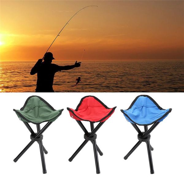 

camp furniture outdoor fishing chair portable tripod stool folding camping walking picnic garden foldable three feet beach chairs
