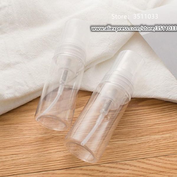 

storage bottles & jars 10pcs 20pcs 60ml clear empty pet plastic pump bottle diy foam bubble blister transparent cleaning liquid foaming