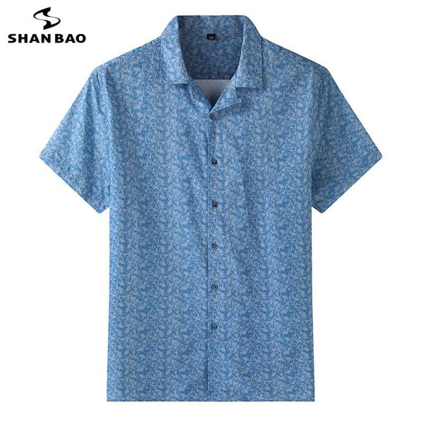 

100% cotton men's loose short sleeve shirt 2021 summer classic brand lightweight flower beach casual shirts, White;black