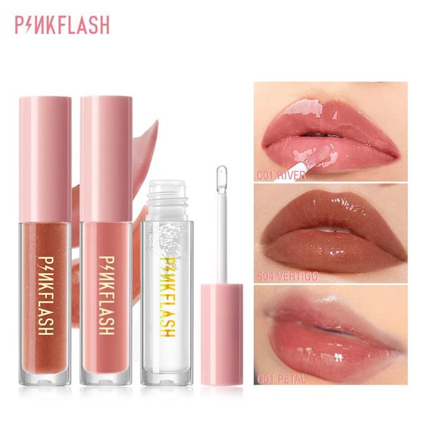 

lip gloss pinkflash glossy liquid lips stick base 11 color lipgloss lipstick makeup cosmetic