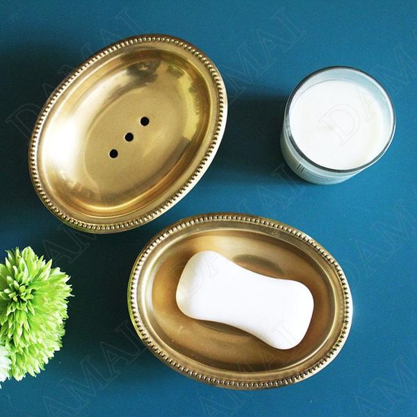 

soap dishes european brass dish hand made retro relief decorative soaps boxes deskcreativity bathroom accessories home decoration