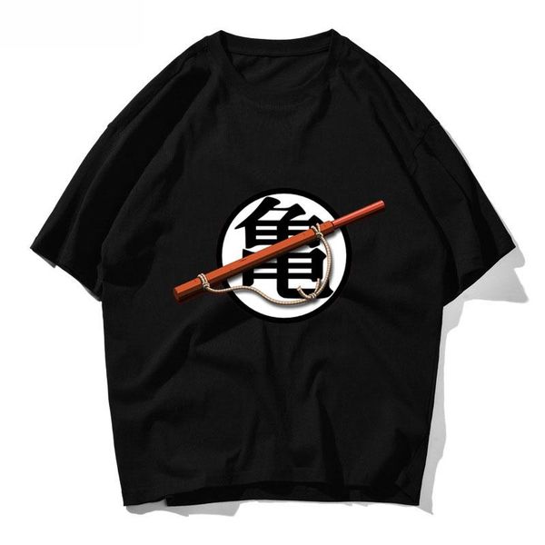 

men's t-shirts cartoon t-shirt mens clothing anime t shirts men harajuku streetwear clothes graphic tees alternative oversized cosplay, White;black