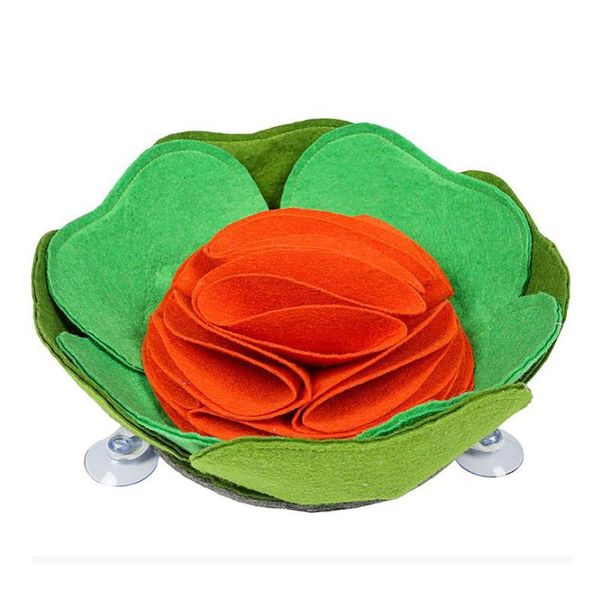 

pet snuffle puzzle toys sniffing mat washable with suction cup encourages natural foraging skills for cats dogs bowl travel use kennels & pe