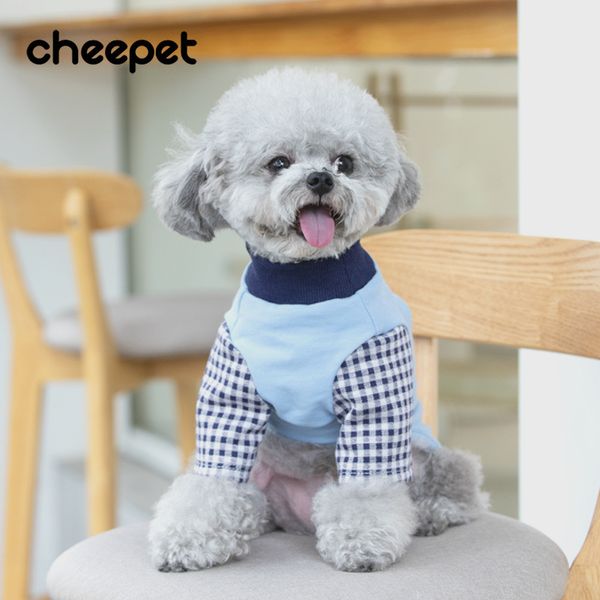 

knitted bottomed shirt small dog autumn and winter fun pet cloth teddy vip