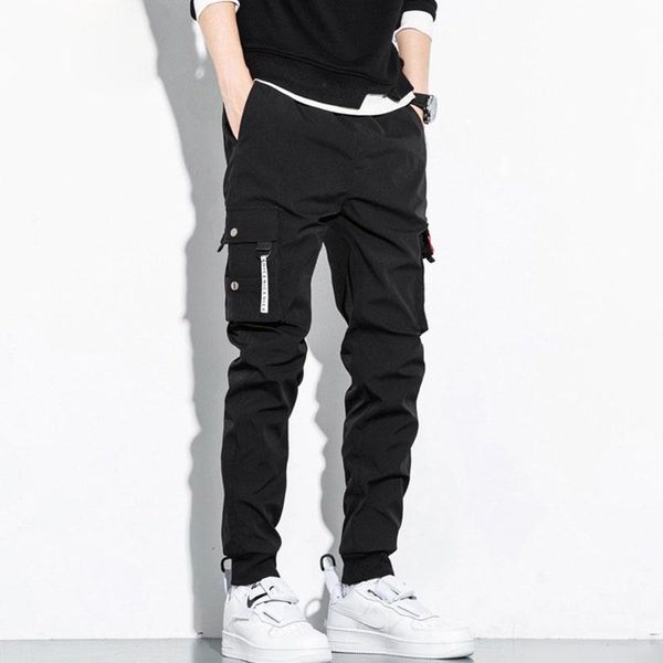 

men's pants autumn black jogger men cargo outdoor tactical military casual loose sweat cotton trousers big size 8xl