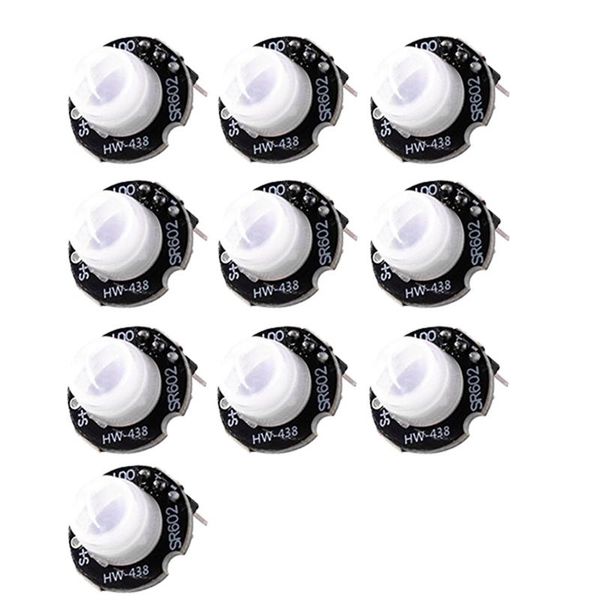 

smart home control 10pcs x sr602 miniature human body infrared sensor module pyroelectric probe inductive switch