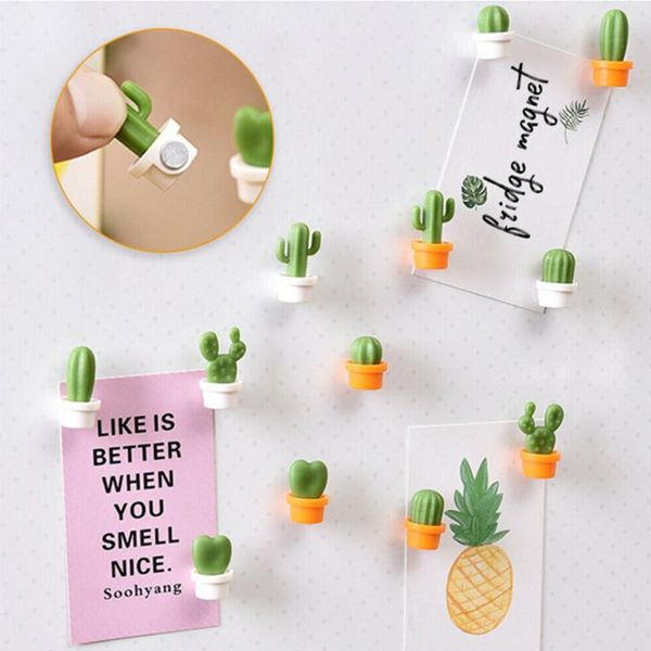 

fridge magnets funny cartoon plant cute magnet sticker refrigerator home decoration