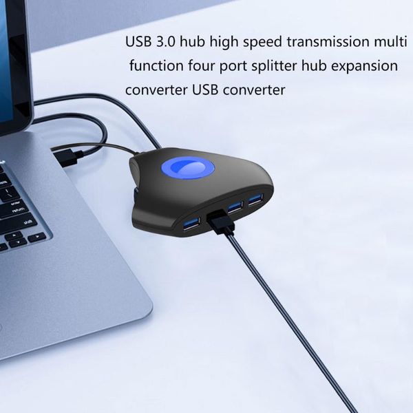 

hubs usb hub 4 port pc lapdata transmission expander usb3.0 high speed splitter