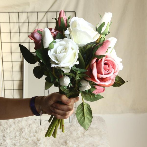 

roses artificial flowers plants christmas acacia false flower home decor arrangemen wild ins wedding decoration decorative & wreaths