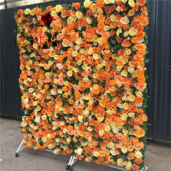 

customized 3d effects mix plant flower wall mats artificial florals rose panel for yoga shop decoration decorative flowers & wreaths