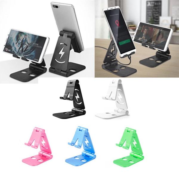 

cell phone mounts & holders multicolor mobile holder deskfor tablet charging base double adjustable shelf stand accessories