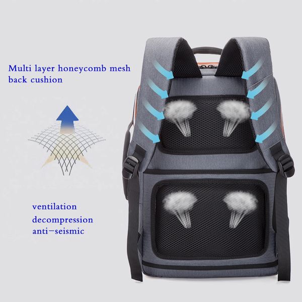 

men anti theft oxford lapfashion travel mochilas schoolbag backpack