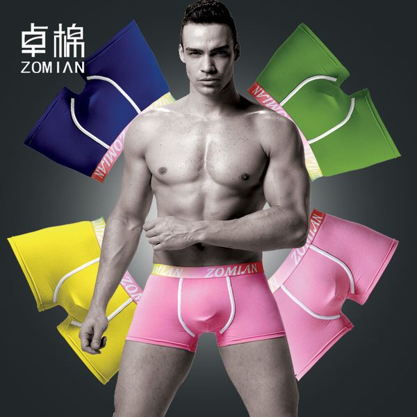 

men's underpants modal men's boxer breathable, Black;white