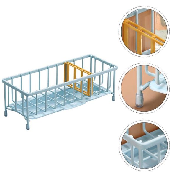 

deskstorage basket water draining rack bathroom sink organizer baskets