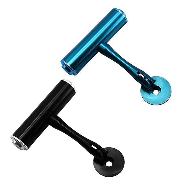 

tools 2pcs t frame bicycle handlebar extensions lamp cycling computer holder light extension frame,black &blue