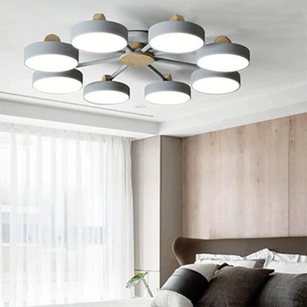 

pendant lamps modern style ceiling led lamp luxury round living room bedroom kindergarten white-collar office