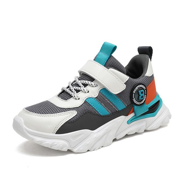

2021 spring children shoes fashion brand sports boys shoes casual kids sneaker outdoor training breathable boy shoes 6029, Black