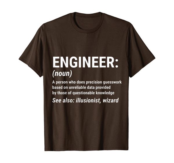 

Engineer Definition Funny Engineering Gift T-shirt T-Shirt, Mainly pictures
