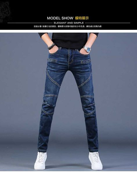

men's jeans ws03135 fashion 2021 runway european design party style clothing, Blue