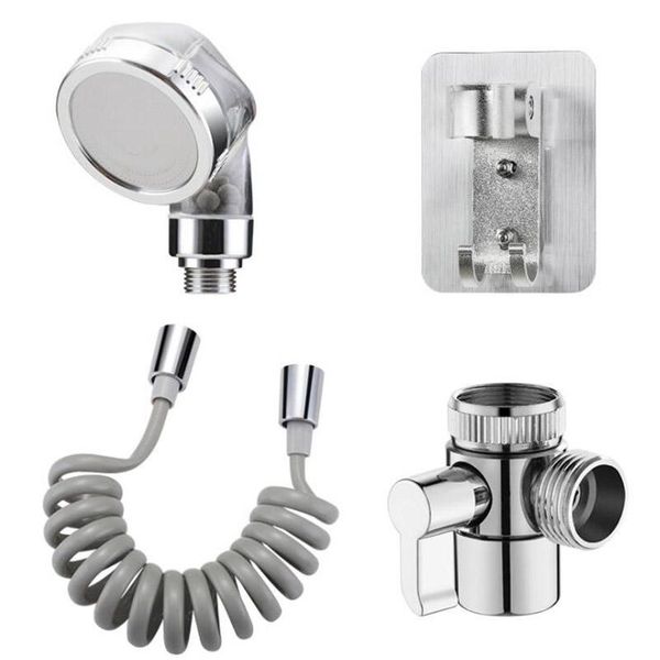 

bathroom shower sets faucet external handheld sprayer basin for hair washing water saving flexible tap extension kit set