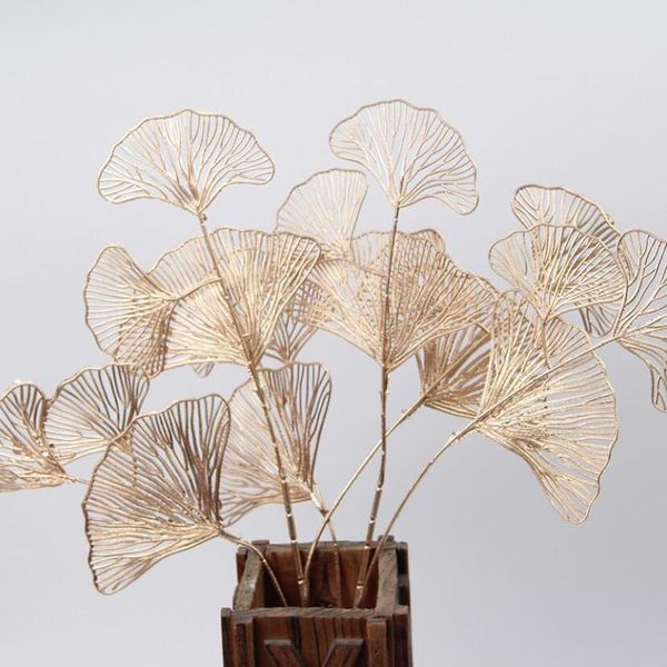 

fan leaf simulation plants decoration home christmas decor balcony living room desk wedding flower arrangement decorative flowers & wreaths
