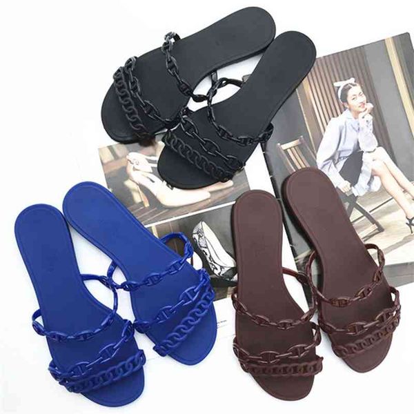 

new h family pig nose slippers in summer, Black