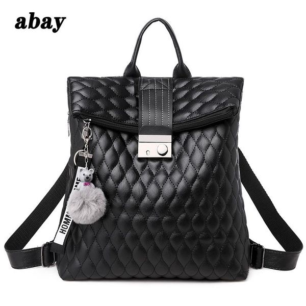

outdoor bags women's backpack anti-theft designer ladies synthetic leather travel bag