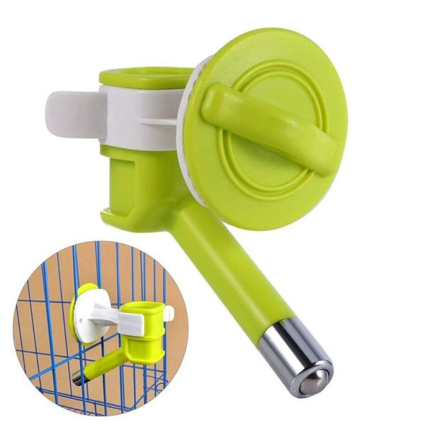 

water bottles pet nozzle dispenser automatic plastic hanging fountain feeder ,leak-proof bottle tool ,bpa free