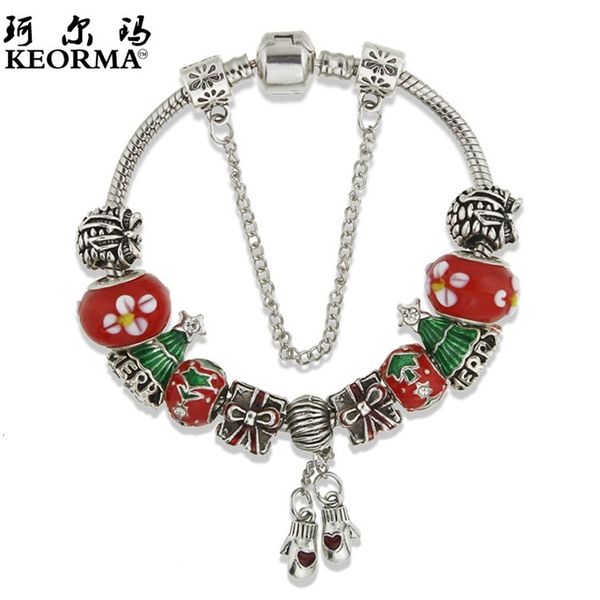

souvenirs hand catenary gift wind christmas tree nut gloves pendant diy beaded bracelet girls'