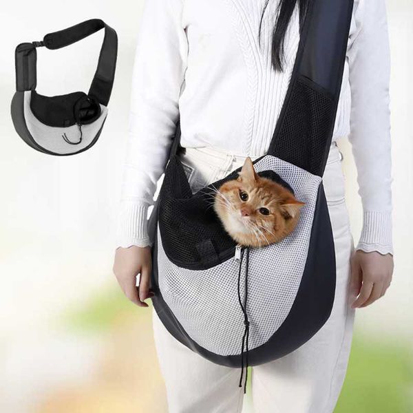 

protable pet travel comfort dog carrier bag cats puppy outdoor front bags oxford single shoulder tote chest car seat covers