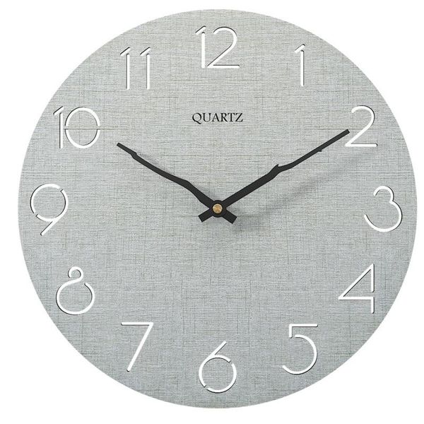 

wall clock wood boyida modern simple silent fashion clocks