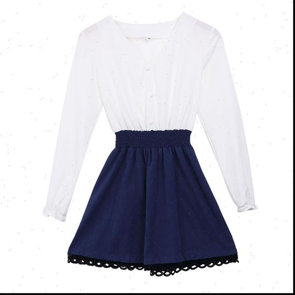 

spring casual long sleeve women dress v neck elegant slim nightclub mini plus size good quality, Black;gray