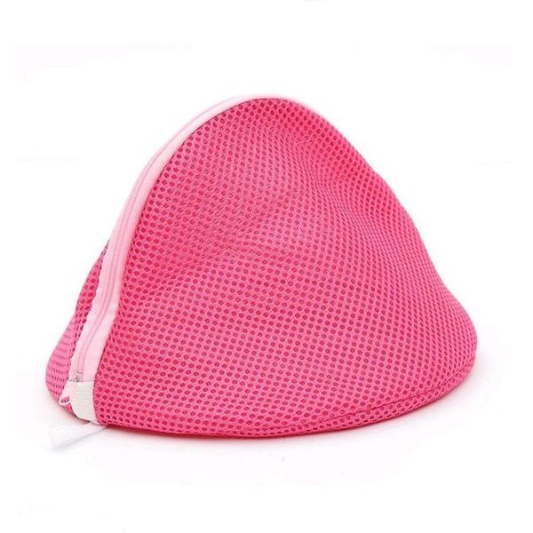 

laundry bags women bra lingerie washing hosiery saver protect aid mesh bag-pink