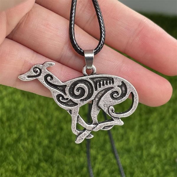 

pendant necklaces keep calm and love dog jewlery women mens necklace bijoux 2021, Silver