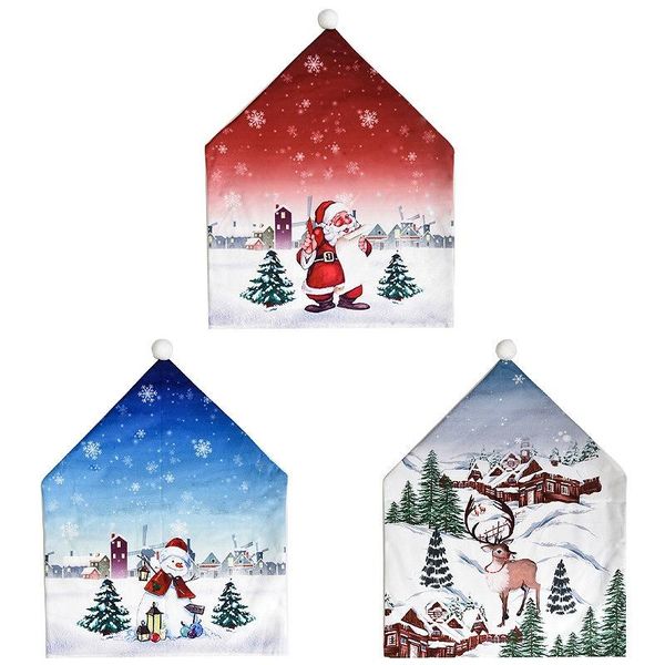 

chair covers 1 pcs christmas covers, design for holiday party decoration