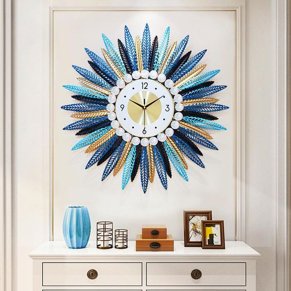 

wall clocks simple 3d clock stickers modern design home decor digital living room decoration my melody mechanism