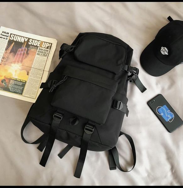 

backpack women korean version of the wild simple men's