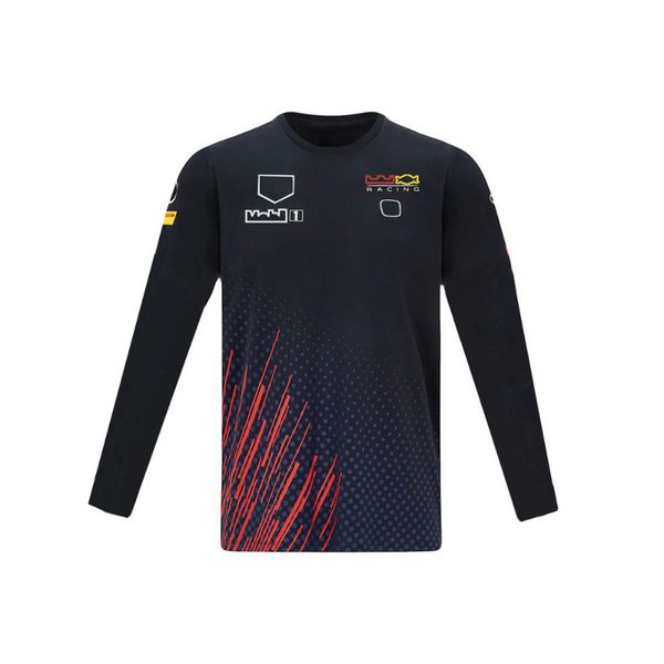 

2021f1 racing sweatshirt team lapel t-shirt long sleeve men's polo summer fans the same large size can be customized