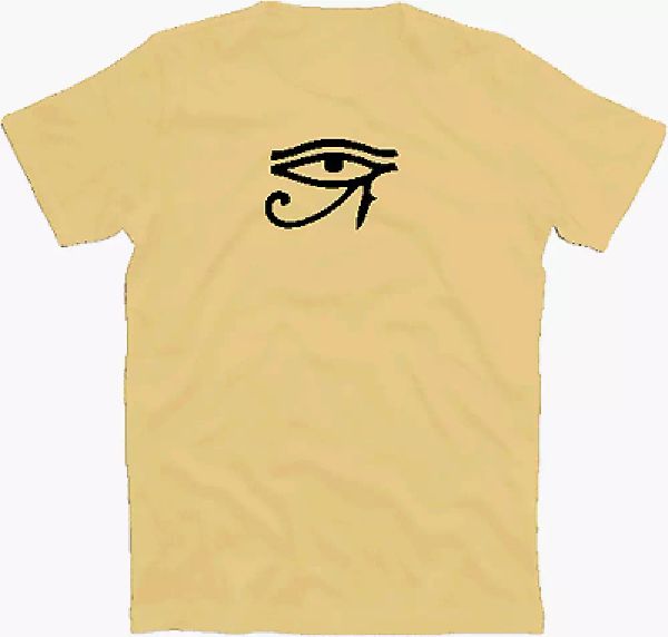

el ojo de horus camiseta s-xxxl, White;black