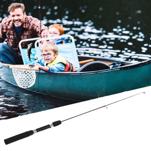 

boat fishing rods 1 pcs rod portable glass fiber pole travel sea outdoor n6v1